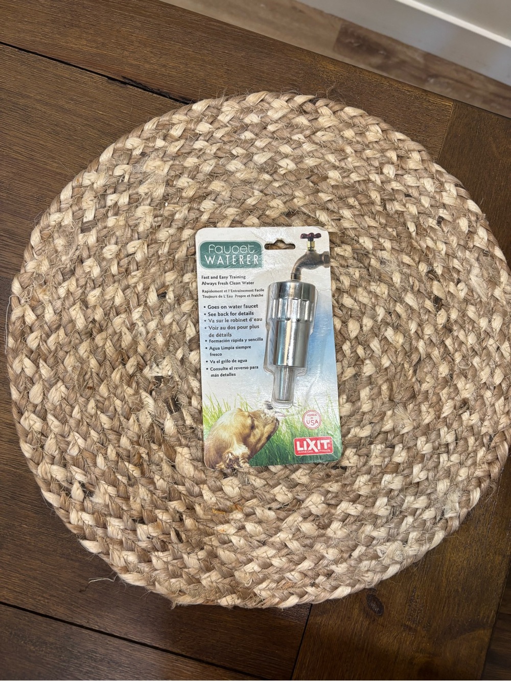 Lixit Faucet Waterer for Dogs – Chrome Finish